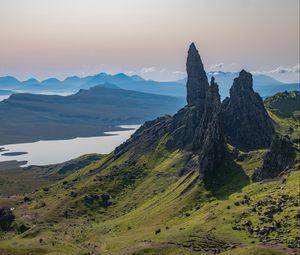 Preview wallpaper mountains, rocks, view, landscape, nature