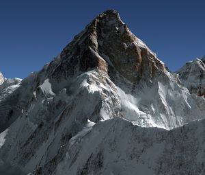 Preview wallpaper mountains, sky, background, light, top