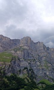 Preview wallpaper mountains, sky, clouds, landscape
