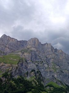 Preview wallpaper mountains, sky, clouds, landscape