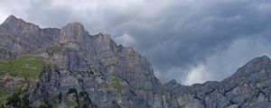 Preview wallpaper mountains, sky, clouds, landscape