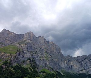 Preview wallpaper mountains, sky, clouds, landscape