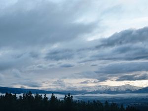 Preview wallpaper mountains, sky, distance