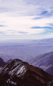 Preview wallpaper mountains, sky, peaks, mountain landscape
