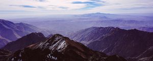 Preview wallpaper mountains, sky, peaks, mountain landscape