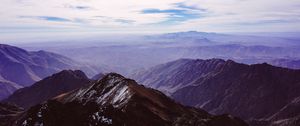 Preview wallpaper mountains, sky, peaks, mountain landscape