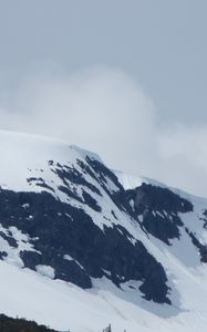 Preview wallpaper mountains, sky, top, snow