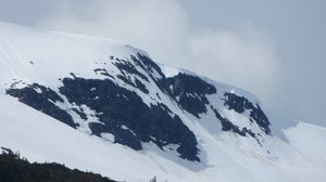 Preview wallpaper mountains, sky, top, snow