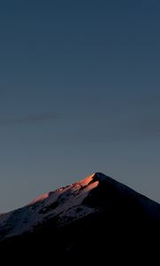 Preview wallpaper mountains, sky, top