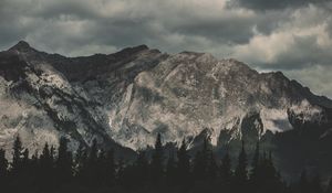 Preview wallpaper mountains, sky, view from above