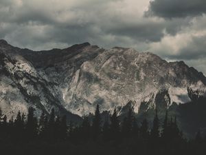 Preview wallpaper mountains, sky, view from above