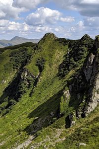 Preview wallpaper mountains, slope, greenery, landscape