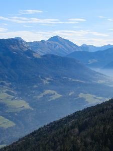 Preview wallpaper mountains, slope, landscape, nature