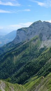 Preview wallpaper mountains, slope, landscape, nature, view