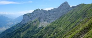 Preview wallpaper mountains, slope, landscape, nature, view
