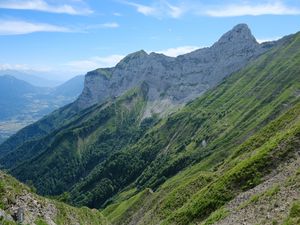 Preview wallpaper mountains, slope, landscape, nature, view