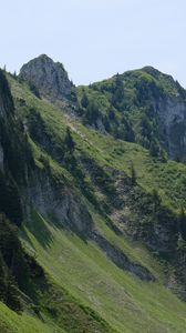 Preview wallpaper mountains, slope, landscape, trees