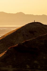 Preview wallpaper mountains, slopes, silhouettes, nature