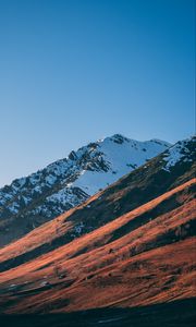 Preview wallpaper mountains, slopes, snow, landscape