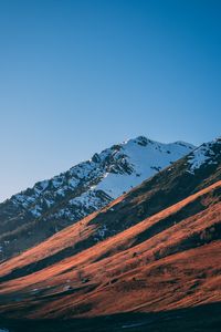 Preview wallpaper mountains, slopes, snow, landscape