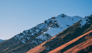 Preview wallpaper mountains, slopes, snow, landscape