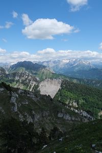 Preview wallpaper mountains, slopes, trees, nature