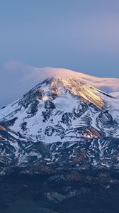 Preview wallpaper mountains, snow, landscape, peaks, relief