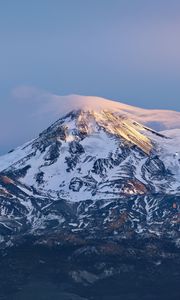 Preview wallpaper mountains, snow, landscape, peaks, relief