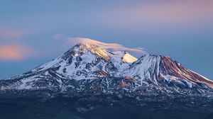 Preview wallpaper mountains, snow, landscape, peaks, relief