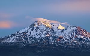 Preview wallpaper mountains, snow, landscape, peaks, relief