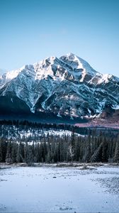 Preview wallpaper mountains, snow, landscape, winter