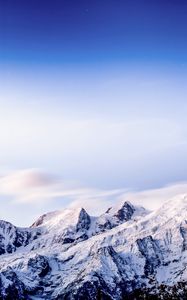 Preview wallpaper mountains, snow, landscape, alps