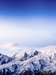 Preview wallpaper mountains, snow, landscape, alps