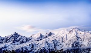 Preview wallpaper mountains, snow, landscape, alps