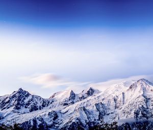 Preview wallpaper mountains, snow, landscape, alps