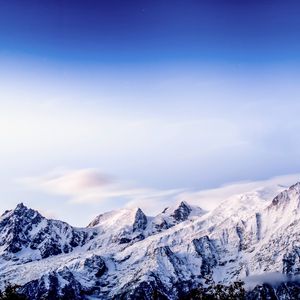 Preview wallpaper mountains, snow, landscape, alps