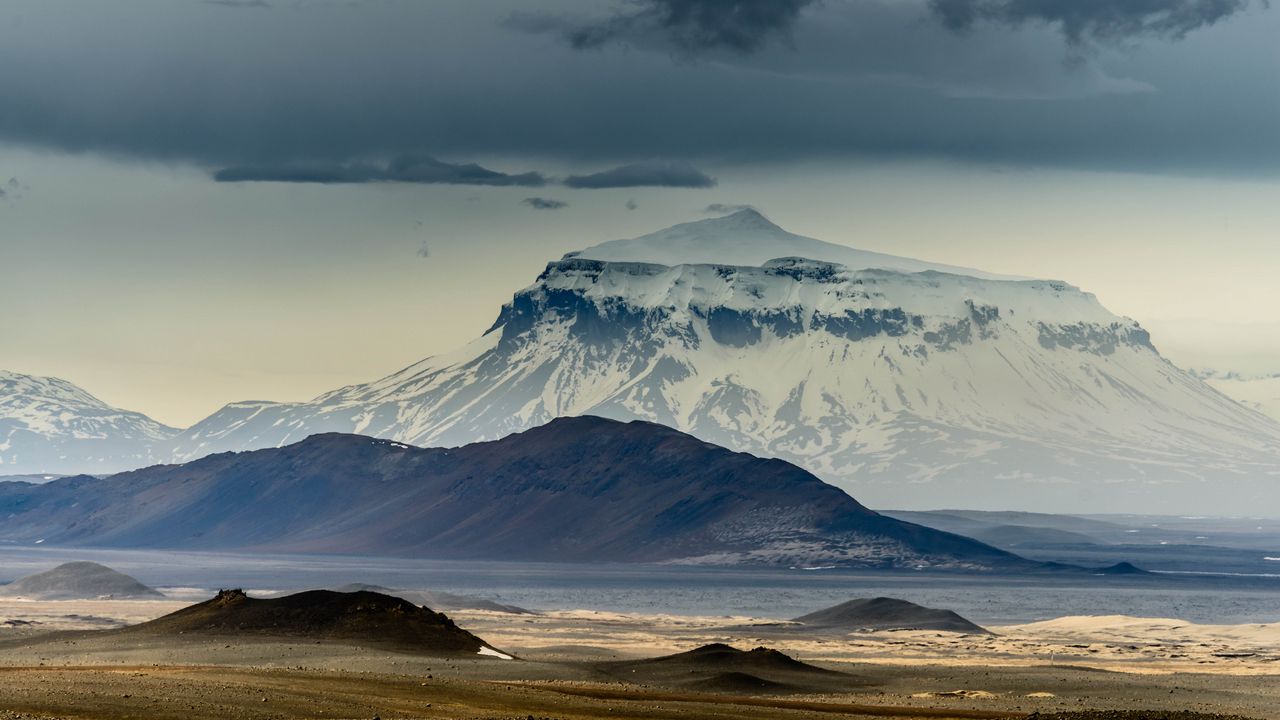 Wallpaper mountains, snow, landscape