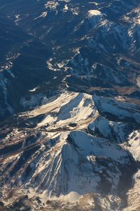 Preview wallpaper mountains, snow, landscape, relief