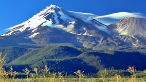 Preview wallpaper mountains, snow, peak, landscape, nature, hills