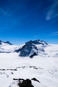 Preview wallpaper mountains, snow, peak, snowy, landscape