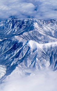 Preview wallpaper mountains, snow, peaks, snow-covered