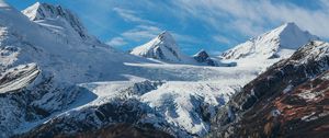Preview wallpaper mountains, snow, peaks, landscape