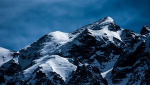 Preview wallpaper mountains, snow, peaks
