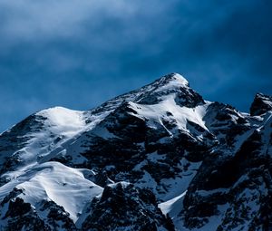 Preview wallpaper mountains, snow, peaks