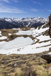 Preview wallpaper mountains, snow, peaks, landscape, nature