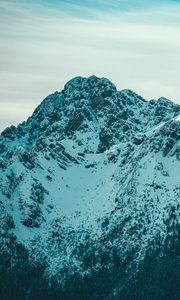 Preview wallpaper mountains, snow, peaks, slopes