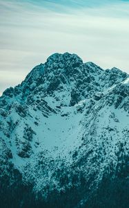 Preview wallpaper mountains, snow, peaks, slopes