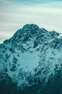 Preview wallpaper mountains, snow, peaks, slopes