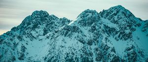 Preview wallpaper mountains, snow, peaks, slopes