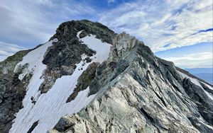 Preview wallpaper mountains, snow, relief, nature